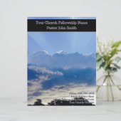 En-tête De Lettre Big Blue Sky Church (Debout devant)