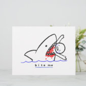 En-tête De Lettre Bite-moi (Debout devant)