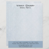 En-tête De Lettre Bleu souple modifiable