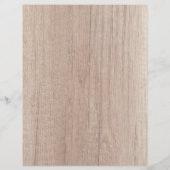 En-tête De Lettre Bois Planche Modèle Texte désorienté (Dos)