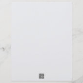 En-tête De Lettre Botaniste (Dos)