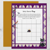 En-tête De Lettre Brûler Un Bingo Cadeau Bébé (Devant / Derrière)