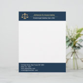 En-tête De Lettre Cabinet d'avocats personnalisé (Debout devant)
