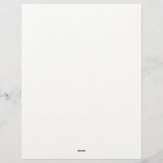 En-tête De Lettre Cadre Rectangle à fleurs blanches (Dos)