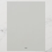 En-tête De Lettre Calaveras décoratives Halloween (Dos)