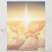 En-tête De Lettre Christian Heavenly Cloud Church (Dos)