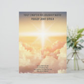 En-tête De Lettre Christian Heavenly Cloud Church (Debout devant)