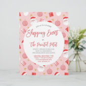 En-tête De Lettre Circulaire d'événements d'achats de vacances (Debout devant)