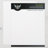 En-tête de lettre Club DJ (Devant / Derrière)