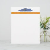 En-tête de lettre Constructions de toiture (Debout devant)