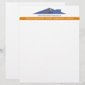 En-tête de lettre Constructions de toiture (Devant / Derrière)