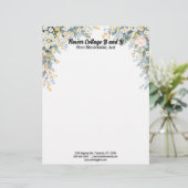 En-tête De Lettre Country Flowers (Debout devant)