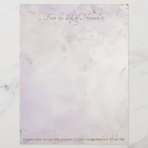 En-tête De Lettre Créez votre propre gunge mystique lavande violet