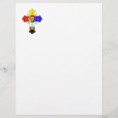 En-tête De Lettre Croix franc-maçonnique (Devant)