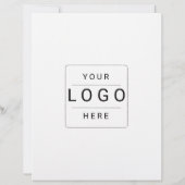En-tête De Lettre Custom Logo (Dos)
