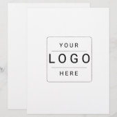 En-tête De Lettre Custom Logo (Devant / Derrière)