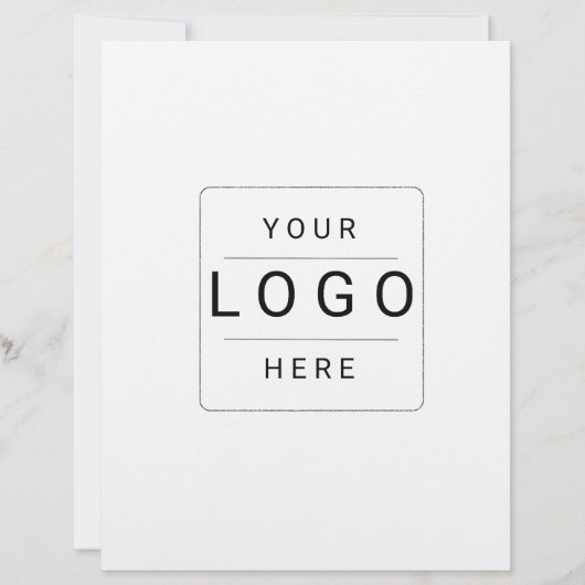 En-tête De Lettre Custom Logo (Devant)