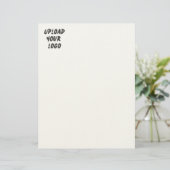 En-tête De Lettre Custom Logo Corporate  (Debout devant)