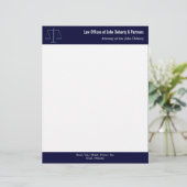 En-tête De Lettre Customisable CABINETS JURIDIQUES professionnels (Debout devant)