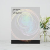 En-tête De Lettre Customisable Cercles (Debout devant)