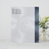 En-tête De Lettre Customisable Danse bleue (Debout devant)