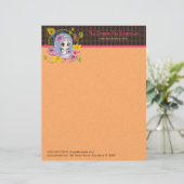 En-tête De Lettre Customisable Dragon Fae (Debout devant)