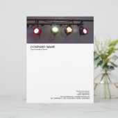 En-tête De Lettre Customisable En-tête d'image large - Baie d'éclairage (Debout devant)