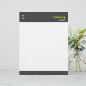 En-tête De Lettre Customisable En-tête professionnelle (Debout devant)