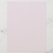 En-tête De Lettre Customisable Mode Diva 3 rose Framboise Monogramme Damas (Dos)