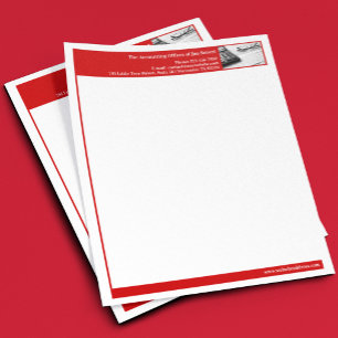 En-tête De Lettre Customisable Modèle d'entête de lettre commerciale de comptabil