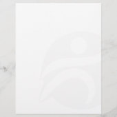 En-tête De Lettre Customisable Nutrition Wellness Fitness Logo de l'entraîneur (Dos)