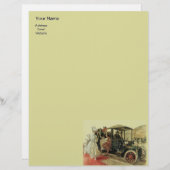 EN-TÊTE DE LETTRE CUSTOMISABLE RESTAURATION AUTOMATIQUE - AUTOMOBILE (Devant / Derrière)