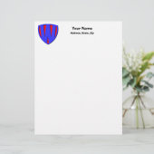 EN-TÊTE DE LETTRE CUSTOMISABLE W (Debout devant)