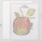 En-tête De Lettre Customisée Apple (Devant / Derrière)