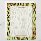 En-tête De Lettre Customisée arrière - plan de la cave (Devant / Derrière)