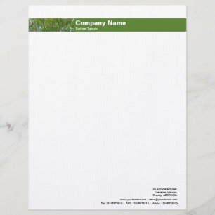 En-tête De Lettre Customisée Bande v2 - érable japonais de photo