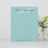 En-tête De Lettre Customisée Élégance sur site (Debout devant)