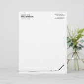 En-tête De Lettre Customisée En-tête crayon pour auteurs, écrivains (Debout devant)
