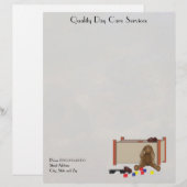 En-tête De Lettre Customisée En-tête de la garderie (Devant / Derrière)