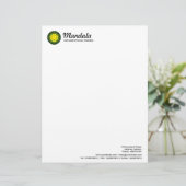 En-tête De Lettre Customisée Kaleidoscopic Mandala 036 (Debout devant)