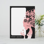 En-tête De Lettre Customisée mère nature (Debout devant)
