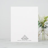 En-tête De Lettre Cute Pink Cupcake Bakery (Debout devant)