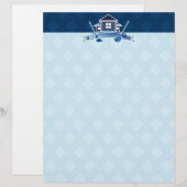 En-tête de lettre d'affaires de nettoyage de (Devant / Derrière)