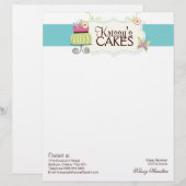 En-tête de lettre de boulangerie (Devant / Derrière)