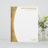 En-tête de lettre de CABINETS JURIDIQUES (Debout devant)