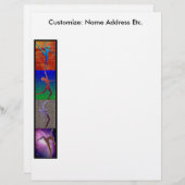 En-tête de lettre de danse (Devant / Derrière)