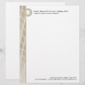 En-tête de lettre de Dental Company (Devant / Derrière)