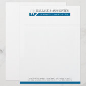 En-tête de lettre de Dental Company (Devant / Derrière)