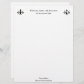 En-tête de lettre de mandataire (Devant / Derrière)