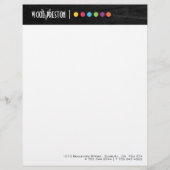 En-tête de lettre de maquilleur (Devant)